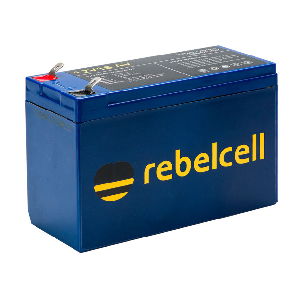 Rebelcell 12V18 AV Lithium-Ion Leisure Battery - 12V / 18A - 199Wh