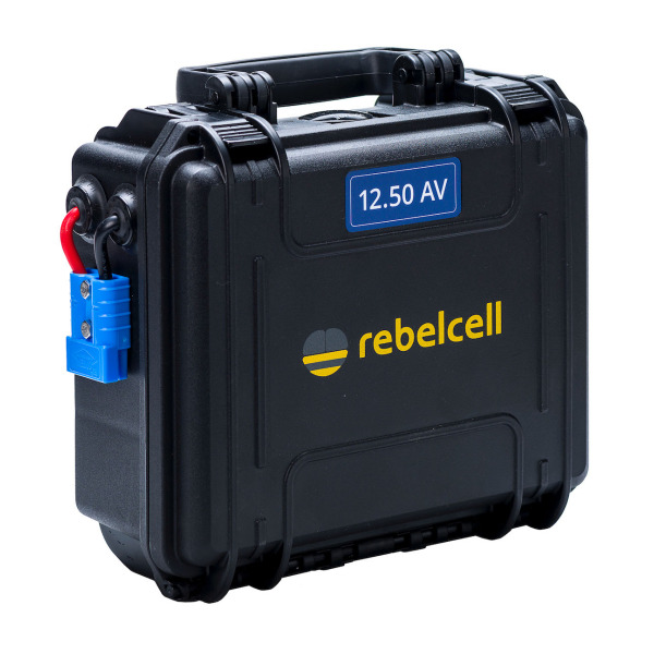 Rebelcell Outdoorbox 12.50 AV Portable Power Box - 12V / 50A - 634Wh