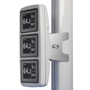 Scanstrut SPM-3I-W Mast Mount 3 Instruments - White