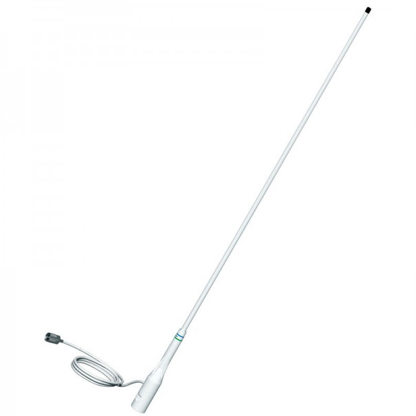 1.2m Shakespeare 426-N Heavy Duty Fibreglass VHF Antenna with Nylon Ferrule White 