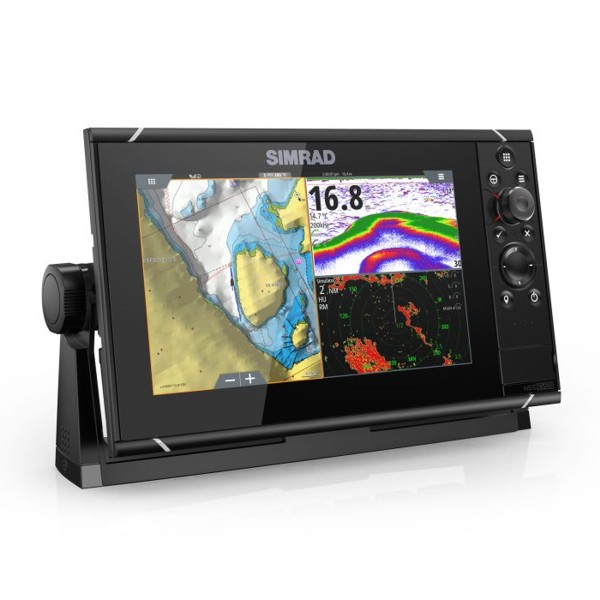 Simrad NSS9 evo3 9 Inch Display With World Basemap Simrad NSS9 evo3 9 Inch Display With World Basemap