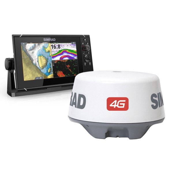 Simrad NSS9 evo3 9 Inch Display & Broadband 4G Radar With World Basemap Simrad NSS9 evo3 9 Inch Display & Broadband 4G Radar With World Basemap