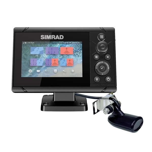 Simrad Cruise 5 Plotter / Sounder With 83/200 Transom Transducer