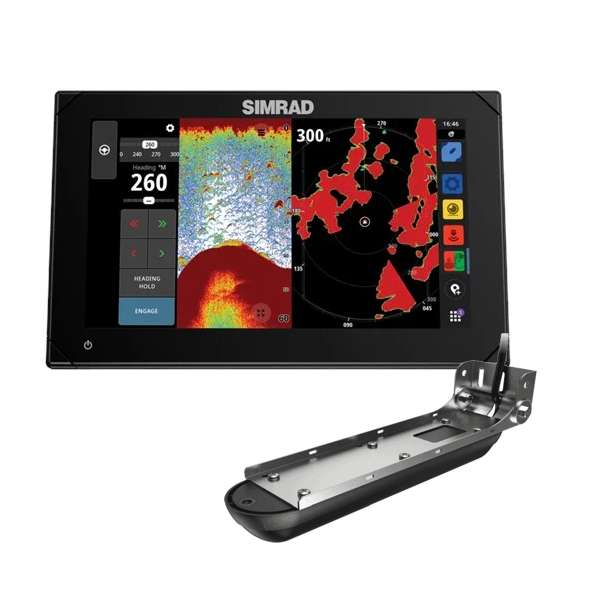 Simrad NSX 3012 12 Inch Touch Screen Display With Active Imaging Transducer