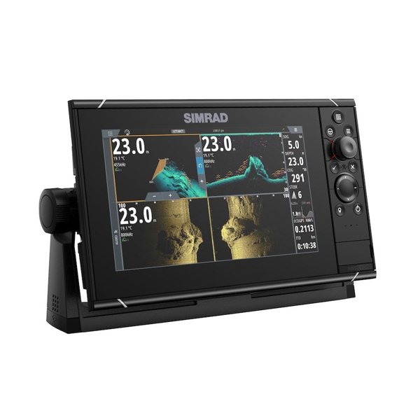 Simrad NSS9 evo3s 9 Inch Multi Function Display With World Base Map