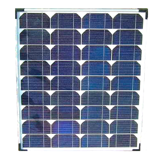 FastFix Monocrystalline Rigid Solar Panel 46W 12v