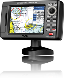 Standard CP180i Plotter, internal antenna