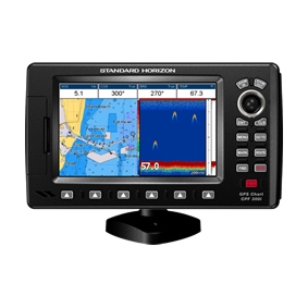 STANDARD HORIZON CPF300i SOUNDER/PLOTTER COMBO WITH P58 TM TR