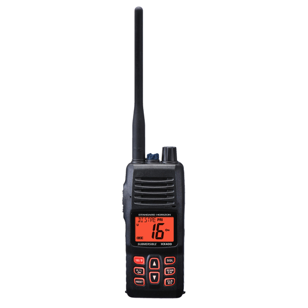 Standard Horizon HX400IS Intrinsically Safe Submersible 5 Watt Commercial Grade Handheld VHF