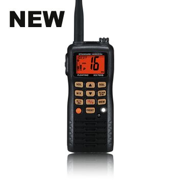 Standard HX750E Waterproof Floating H/H VHF