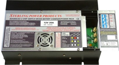 Sterling 1220CE 12v 20amp Triple Output