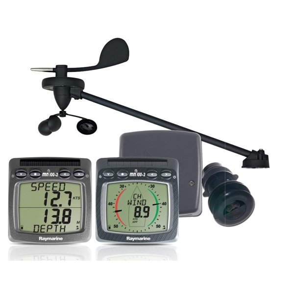 Raymarine T108-868 System Log and True Wind for Sailing