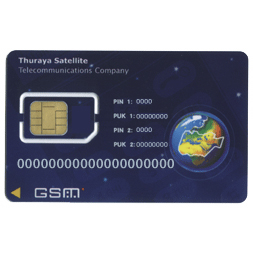 Thuraya Pre-Paid Classic Sim