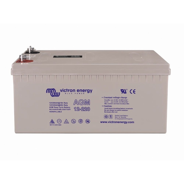 Victron Energey 12v/230ah AGM Super Cycle Battery(M8)