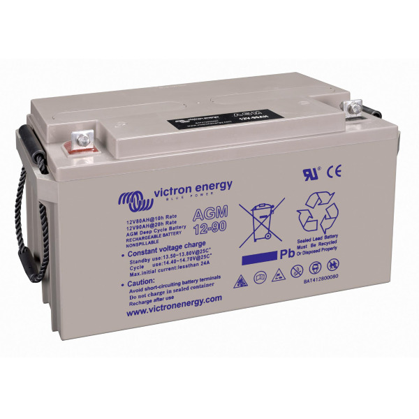 Victron Energy 12V / 90Ah AGM Deep Cycle Battery