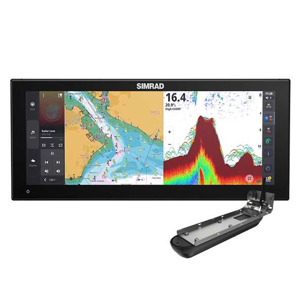 Simrad NSX 3015UW 15 Inch UltraWide Display With 3 in 1 Transducer Simrad NSX 3015UW 15 Inch UltraWide Display With 3 in 1 Transducer